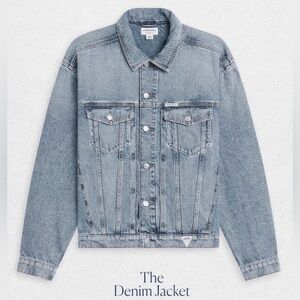 MADHAPPY x GUESS Collaboration Unisex Original Stone Wash Denim Jacket |NEW/NWT!